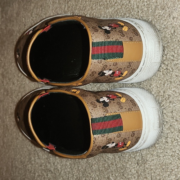 Gucci Mickey Mouse Slip Ons - Picture 3 of 7